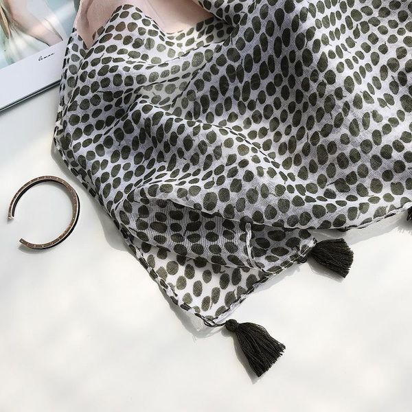 small fresh leaves wave point tassel scarf women's thin silk scarf summer beach sun protection scarf shawl dual purpose jllinj carshop2, Blue;gray
small fresh leaves wave point tassel scarf women's thin silk scarf summer beach sun protection scarf shawl dual purpose jllinj carshop2, Blue;gray