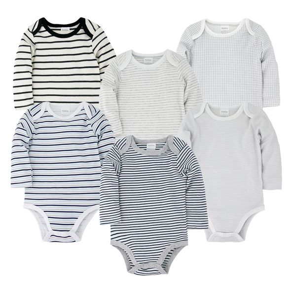 kavkas 3 6 pcs/lot roupa de bebe newborn clothes 100% cotton spring jumpsuit baby boy girl clothes toddler clothing 1021, White
kavkas 3 6 pcs/lot roupa de bebe newborn clothes 100% cotton spring jumpsuit baby boy girl clothes toddler clothing 1021, White