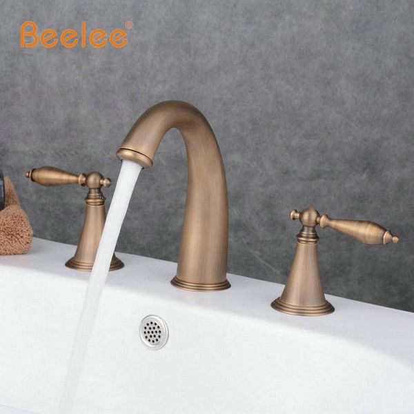 beelee 4 colors 3 holes antique brass deck mounted bathroom mixer tap bath basin sink vanity faucet water tap bath faucets
beelee 4 colors 3 holes antique brass deck mounted bathroom mixer tap bath basin sink vanity faucet water tap bath faucets