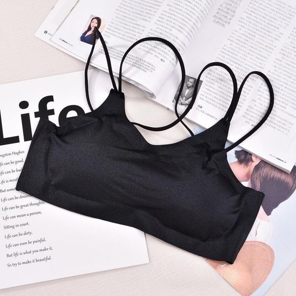 ice silk air permeable cross back backing light and thin one piece seamless chest wrap push up bra without steel ring lingerie1, Red;black
ice silk air permeable cross back backing light and thin one piece seamless chest wrap push up bra without steel ring lingerie1, Red;black