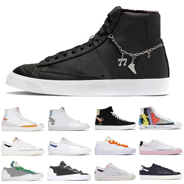 2023 designer shoe blazer mid 77 vintage high low men women casual shoes lucky charms black white foam pacific blue navy thermal platform me
2023 designer shoe blazer mid 77 vintage high low men women casual shoes lucky charms black white foam pacific blue navy thermal platform me