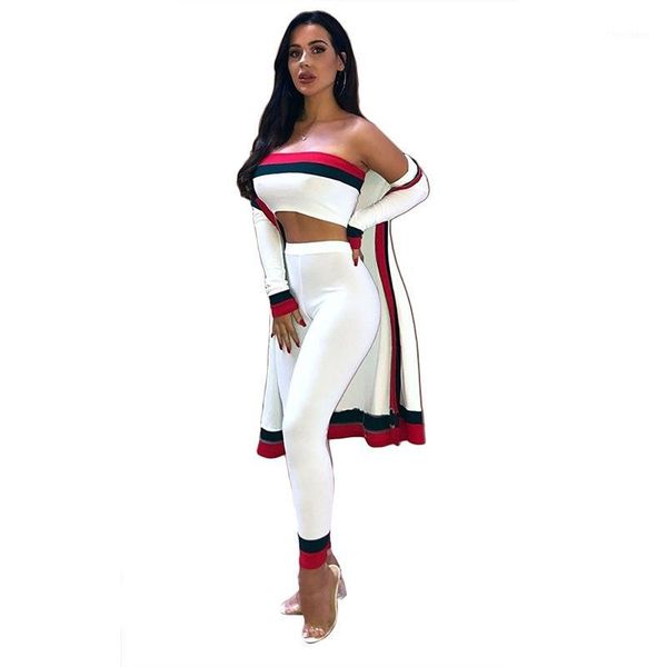 women's tracksuits summer women casual 3 piece sets bodycon celebrity party high waist pants striped and with jacket beach wear1, Gray
women's tracksuits summer women casual 3 piece sets bodycon celebrity party high waist pants striped and with jacket beach wear1, Gray