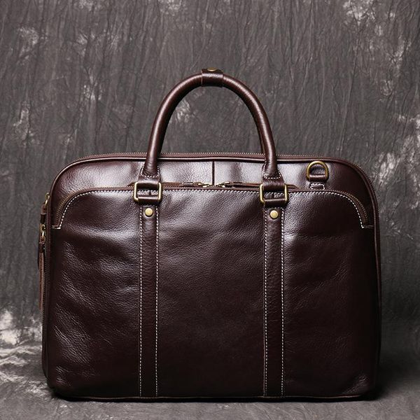 genuine leather handbag ladies business shoulder messenger bag 15.6-inch computer bag briefcase for men ld894
genuine leather handbag ladies business shoulder messenger bag 15.6-inch computer bag briefcase for men ld894