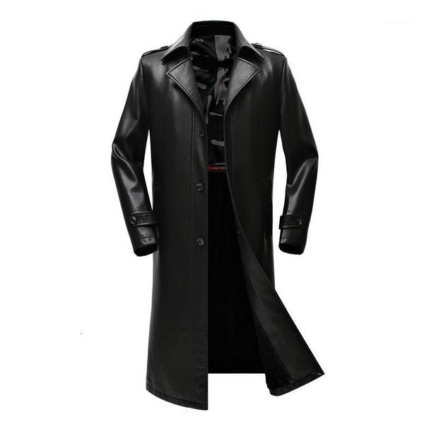 new men's long leather coat, a pu wallet, a raincoat, an man's wallet1, Black
new men's long leather coat, a pu wallet, a raincoat, an man's wallet1, Black