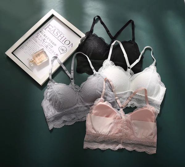 3Pieces/Lot Thick Padded Tube Bra Spaghetti Adjustable Strap Lace Beautiful Back Underwear Female Bottoming Tube Tops Wrap Chest Lingerie, Apricot
3Pieces/Lot Thick Padded Tube Bra Spaghetti Adjustable Strap Lace Beautiful Back Underwear Female Bottoming Tube Tops Wrap Chest Lingerie, Apricot