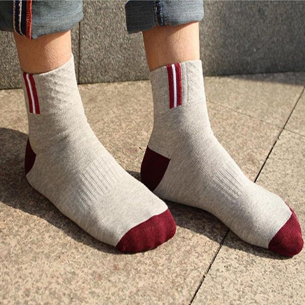 1 pair new arrival basic striped men socks mesh breathable cotton socks for men homme chaussette, Black
1 pair new arrival basic striped men socks mesh breathable cotton socks for men homme chaussette, Black