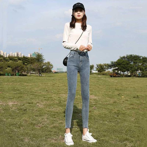 real sjeans women's 2020 autumn and winter new high-waisted thinner all-match small feet pencil nine-point pants slim burrs1, Blue
real sjeans women's 2020 autumn and winter new high-waisted thinner all-match small feet pencil nine-point pants slim burrs1, Blue