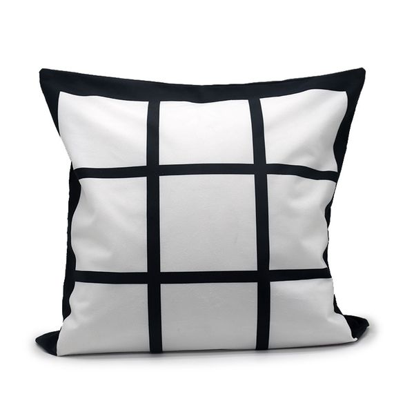 blank sublimation pillow case black grid heat transfer throw cushion cover home sofa pillowcases 40*40cm new arrivel
blank sublimation pillow case black grid heat transfer throw cushion cover home sofa pillowcases 40*40cm new arrivel