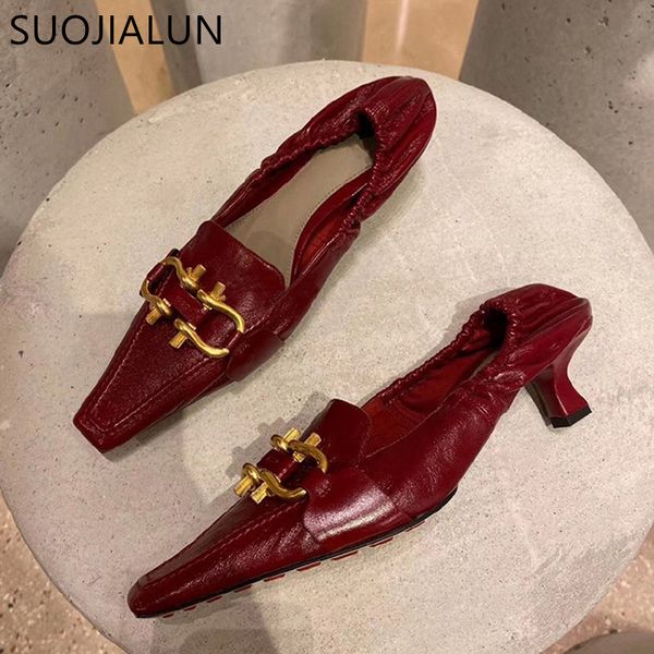 suojialun woman pump fashion brand buckle slip on loafers 5cm med heel point toe party sandals office lady dress pump shoes y1215, Black
suojialun woman pump fashion brand buckle slip on loafers 5cm med heel point toe party sandals office lady dress pump shoes y1215, Black