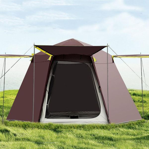 tents and shelters 4-6 people quick open tent full automatic thickened rain protection sun family outdoor camping barraca1
tents and shelters 4-6 people quick open tent full automatic thickened rain protection sun family outdoor camping barraca1