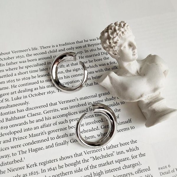 hoop & huggie europe style exaggeration luxury big head hoops earrings 925 sterling silver white gold smooth ear buckle women fashion jewelr, Golden;silver
hoop & huggie europe style exaggeration luxury big head hoops earrings 925 sterling silver white gold smooth ear buckle women fashion jewelr, Golden;silver