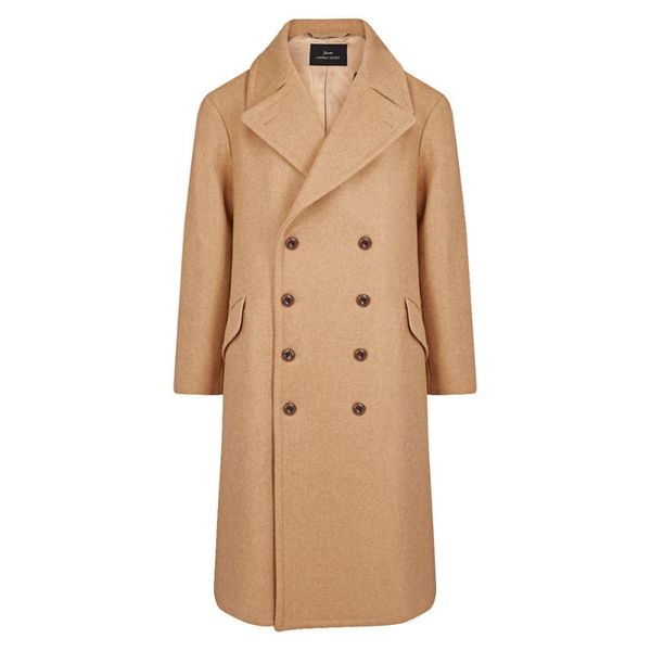 men's wool & blends winter woolen overcoat luxury thick england style double breasted belt loose warm long-length trench coat male jack, Black
men's wool & blends winter woolen overcoat luxury thick england style double breasted belt loose warm long-length trench coat male jack, Black