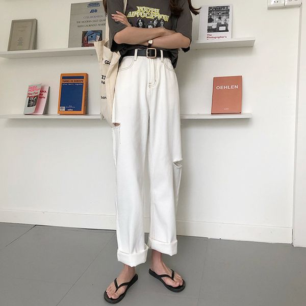 2021 new s-xl summer korean the loosely long female style denim tall-waisted pants in straight line jeans hole for women (72770) g55r, Blue
2021 new s-xl summer korean the loosely long female style denim tall-waisted pants in straight line jeans hole for women (72770) g55r, Blue