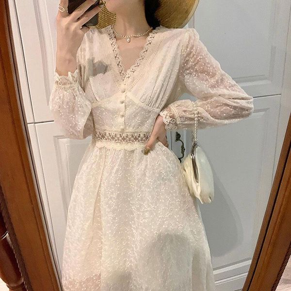 casual dresses grandiflorum temperament show thin dress lace first love gentle wind restoring ancient ways v-neck long sleeve, Black;gray
casual dresses grandiflorum temperament show thin dress lace first love gentle wind restoring ancient ways v-neck long sleeve, Black;gray