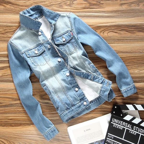 men's jackets 2021 autumn fashion denim jacket men slim fit blue colour casual jeans brand clothing size m to 3xl 1, Black;brown
men's jackets 2021 autumn fashion denim jacket men slim fit blue colour casual jeans brand clothing size m to 3xl 1, Black;brown