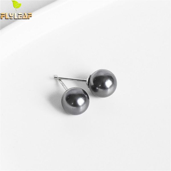 noble gray pearl beads 100% 925 sterling silver stud earrings for women tiny earings fashion jewelry fine flyleaf, Golden;silver
noble gray pearl beads 100% 925 sterling silver stud earrings for women tiny earings fashion jewelry fine flyleaf, Golden;silver