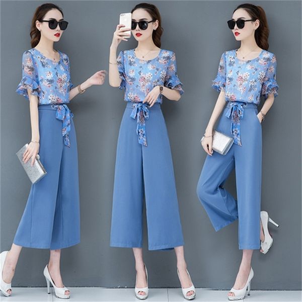 korean women two outfits will see leg wide floral trousers print femme deux suit woman parts syzo, White
korean women two outfits will see leg wide floral trousers print femme deux suit woman parts syzo, White