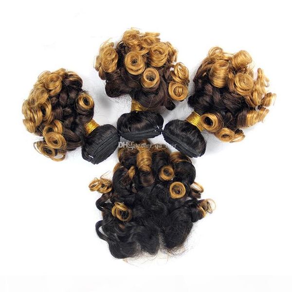 dark roots aunty funmi hair bundles with closure ombre blonde 1b 4 27 hair weaves with 4x4 lace closure double weft, Black
dark roots aunty funmi hair bundles with closure ombre blonde 1b 4 27 hair weaves with 4x4 lace closure double weft, Black