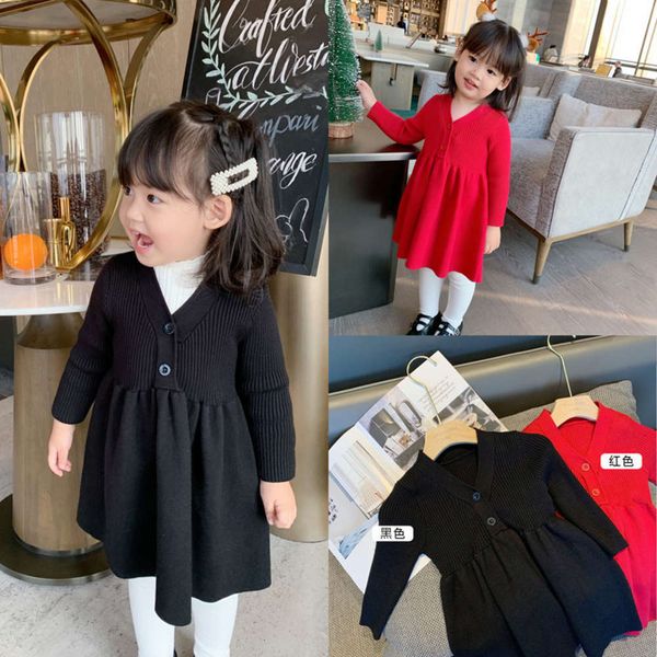v-neck knitted autumn and winter () girls' thickened woolen drs, Red;yellow
v-neck knitted autumn and winter () girls' thickened woolen drs, Red;yellow