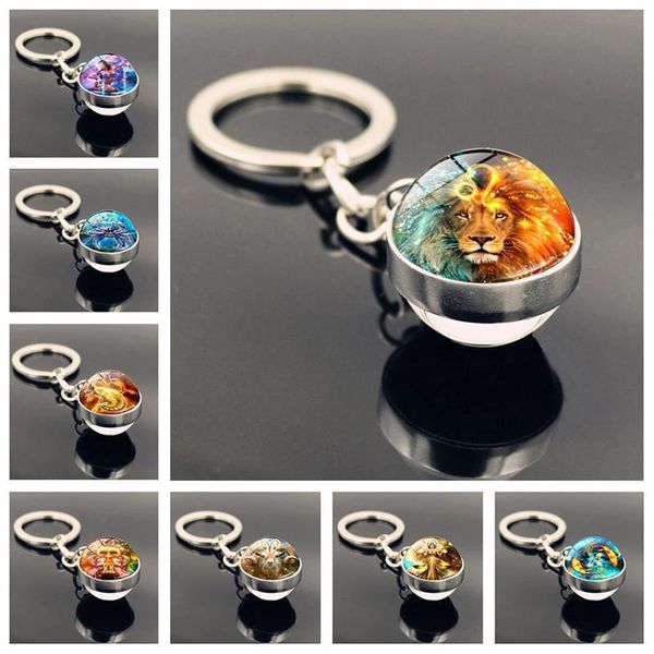 keychains 12 constellation key chain leo libra scorpio glass ball pendants car rings men women birthday gifts, Silver
keychains 12 constellation key chain leo libra scorpio glass ball pendants car rings men women birthday gifts, Silver