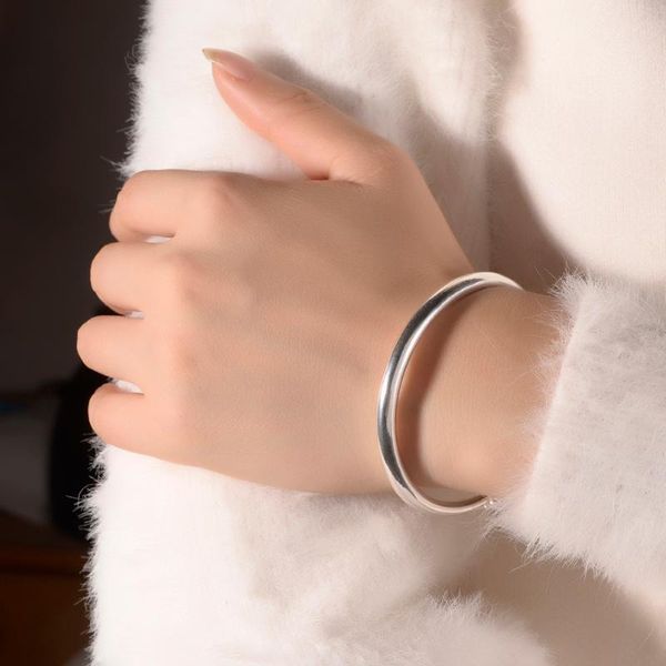 classical fashion 925 sterling silver bracelets & bangles terndy couples bangles & bracelet simple smooth bracelet jewelry, Black
classical fashion 925 sterling silver bracelets & bangles terndy couples bangles & bracelet simple smooth bracelet jewelry, Black