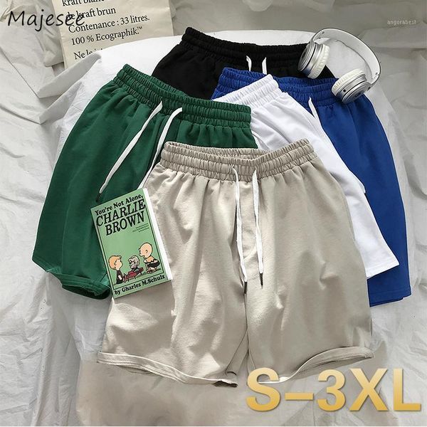 men shorts pure plus size 3xl baggy chic trendy drawstring students korean style leisure all-match trousers comfortable fit new1, White;black
men shorts pure plus size 3xl baggy chic trendy drawstring students korean style leisure all-match trousers comfortable fit new1, White;black