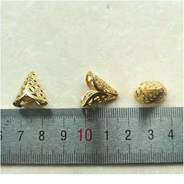 50pcs/lot 15x17mm vintage filigree metal horn hollow flower spacer beads end caps pendant diy charms connectors jew jlloej
50pcs/lot 15x17mm vintage filigree metal horn hollow flower spacer beads end caps pendant diy charms connectors jew jlloej