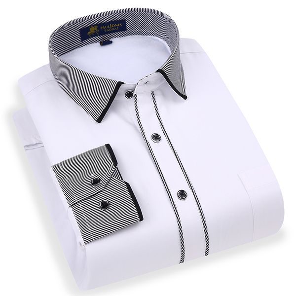 men's long sleeve thick warm velvet dress shirt single patch pocket winter casual regular-fit plaid/striped shirts 201007, White;black
men's long sleeve thick warm velvet dress shirt single patch pocket winter casual regular-fit plaid/striped shirts 201007, White;black