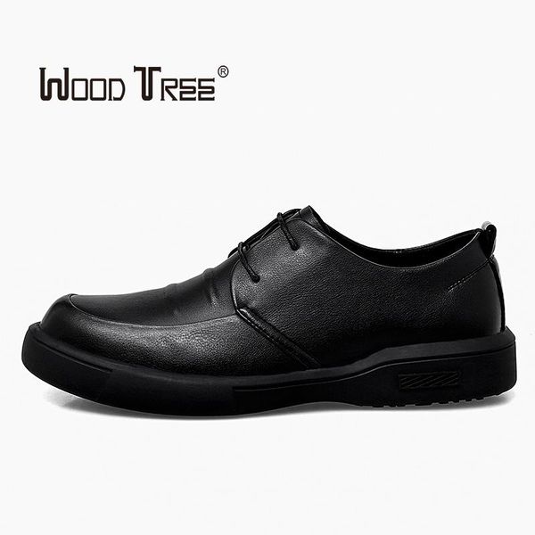 woodtree leather fashion men's business dress slippers round toe black shoes oxford cloth breathable formal wedding shoes casual
woodtree leather fashion men's business dress slippers round toe black shoes oxford cloth breathable formal wedding shoes casual