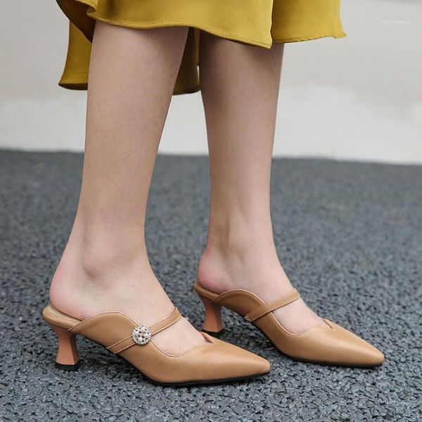 spring and summer new style pointed british style womens slippersthick heel fashion outdoor party women's shoes plus size 34-481, Black
spring and summer new style pointed british style womens slippersthick heel fashion outdoor party women's shoes plus size 34-481, Black