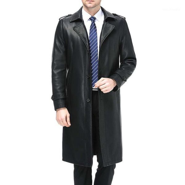 men's fur & faux pu leather jackets motorcycle street style men 's outwear suit collar trench coat x-long jacket with belted m-4xl, Black
men's fur & faux pu leather jackets motorcycle street style men 's outwear suit collar trench coat x-long jacket with belted m-4xl, Black