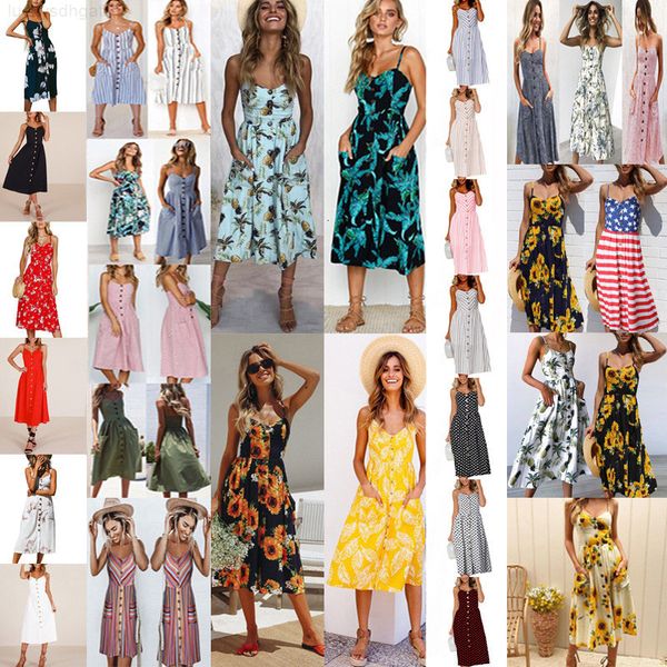 women boho floral sleeveless midi 33 styles print summer v neck pockets pleated backless button dresses 10pcs ljjo6295, White;black
women boho floral sleeveless midi 33 styles print summer v neck pockets pleated backless button dresses 10pcs ljjo6295, White;black