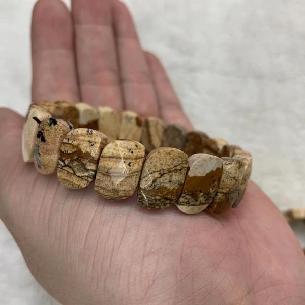 picture jaspers beads bracelet natural stone bracelet gem stone jewelry bangle for woman for man, Black
picture jaspers beads bracelet natural stone bracelet gem stone jewelry bangle for woman for man, Black