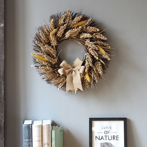 fall elegantly home decoration vivid artificial autumn wreath with yellow leaves for door indoor wall wedding window 1027
fall elegantly home decoration vivid artificial autumn wreath with yellow leaves for door indoor wall wedding window 1027
