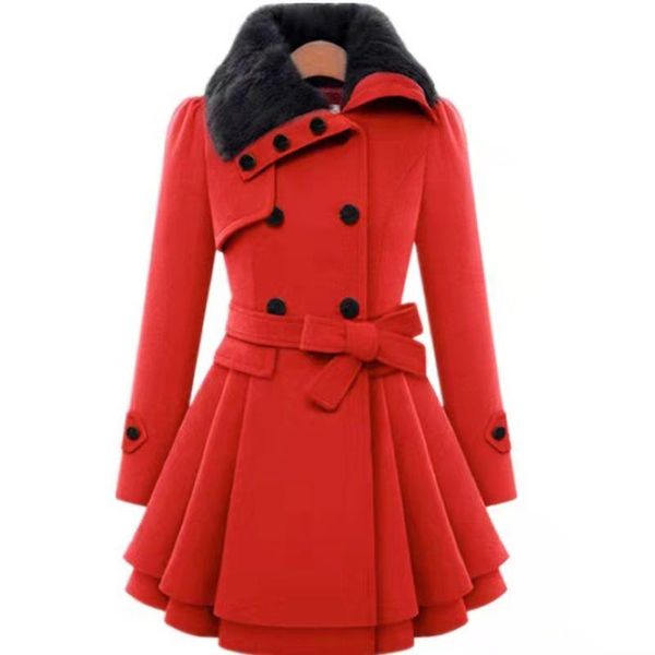 women's wool & blends d2021 to winter wear jacket down plover overcoat oversize heavy blended street, Black
women's wool & blends d2021 to winter wear jacket down plover overcoat oversize heavy blended street, Black
