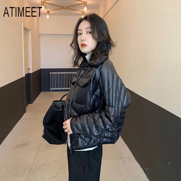 women's down & parkas fashion short jacket white duck jackets women winter warm coats female outwear1, Black
women's down & parkas fashion short jacket white duck jackets women winter warm coats female outwear1, Black