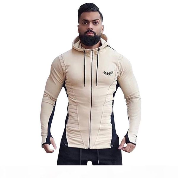 mens outdoor patchwork hooded sweaters coat active slim sportswear zipper hoodies cardigan male fashion casual sweatshirts jacket, Black;brown
mens outdoor patchwork hooded sweaters coat active slim sportswear zipper hoodies cardigan male fashion casual sweatshirts jacket, Black;brown