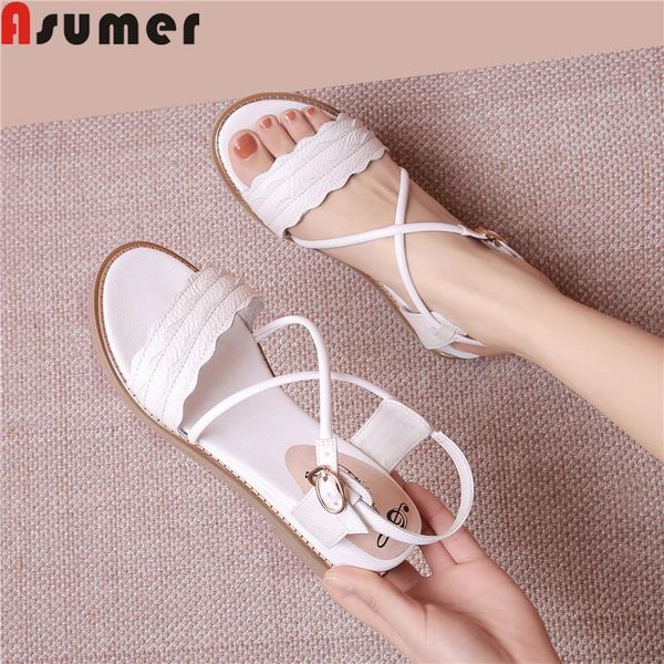 asumer big size 34-43 fashion summer new shoes woman buckle sandals women wedges genuine leather shoes women low heels, Black
asumer big size 34-43 fashion summer new shoes woman buckle sandals women wedges genuine leather shoes women low heels, Black