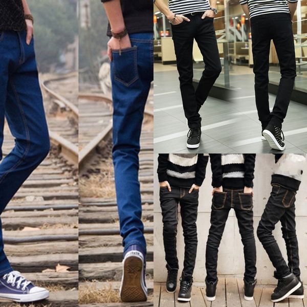 spring and summer thin elastic men's jeans men's casual black student korean tight pants jeans tight pantsstyle fashionable black, Blue
spring and summer thin elastic men's jeans men's casual black student korean tight pants jeans tight pantsstyle fashionable black, Blue