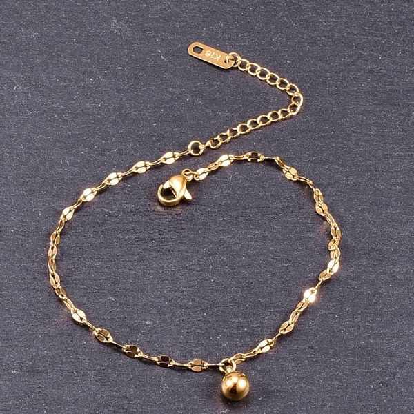 va-35 minimalist lips chain anklet braeclet gold round beads bracelet personality simple fashion for women, Black
va-35 minimalist lips chain anklet braeclet gold round beads bracelet personality simple fashion for women, Black