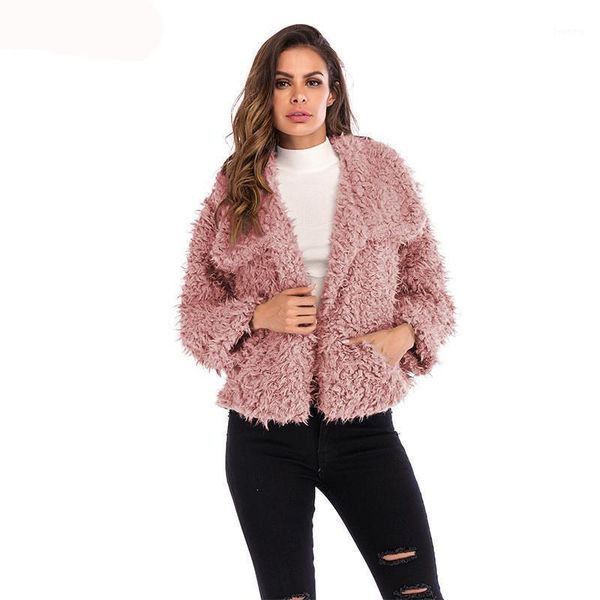 elegant pink shaggy women faux fur coat streetwear autumn winter warm plush teddy coat female plus size overcoat party1, Black;brown
elegant pink shaggy women faux fur coat streetwear autumn winter warm plush teddy coat female plus size overcoat party1, Black;brown