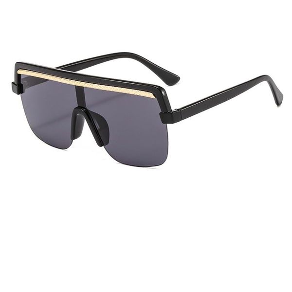 sunglasses 2021 men's oversized fashion brand big woman gradient lens for women flat glasses uv400, White;black
sunglasses 2021 men's oversized fashion brand big woman gradient lens for women flat glasses uv400, White;black
