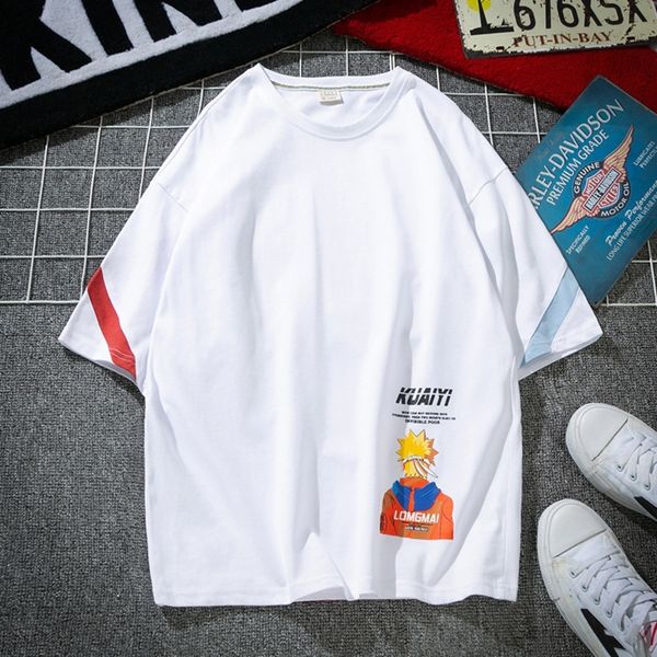 66all trendy men's wear student half sleeve t shirt tnaruto korean style ins trendy ham shirt shirtfluid short-sleeved internet celebri, Blue
66all trendy men's wear student half sleeve t shirt tnaruto korean style ins trendy ham shirt shirtfluid short-sleeved internet celebri, Blue