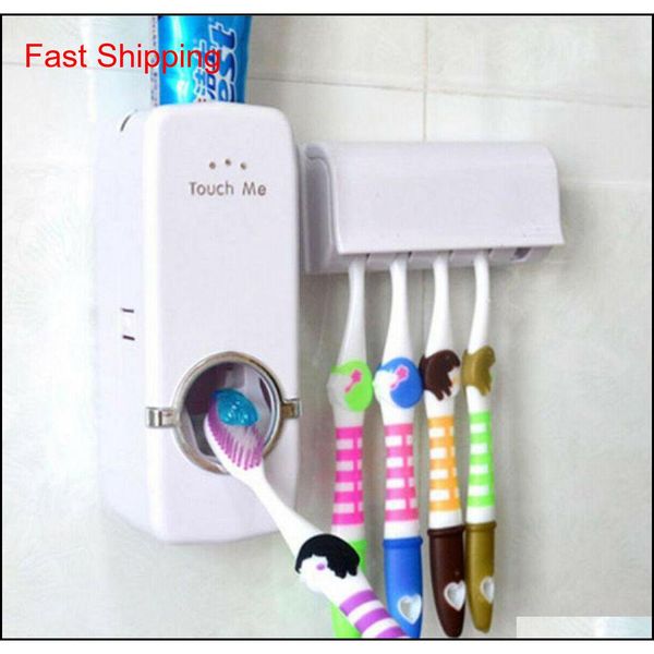automatic toothpaste dispenser 5 toothbrush holder stand wall mounted bathroom yhdjw
automatic toothpaste dispenser 5 toothbrush holder stand wall mounted bathroom yhdjw