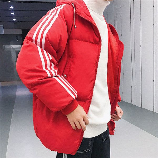 breaded men's winter trend student hooded coat hip hop instagram short korean version of the thick season down jacket men's trend, Black
breaded men's winter trend student hooded coat hip hop instagram short korean version of the thick season down jacket men's trend, Black