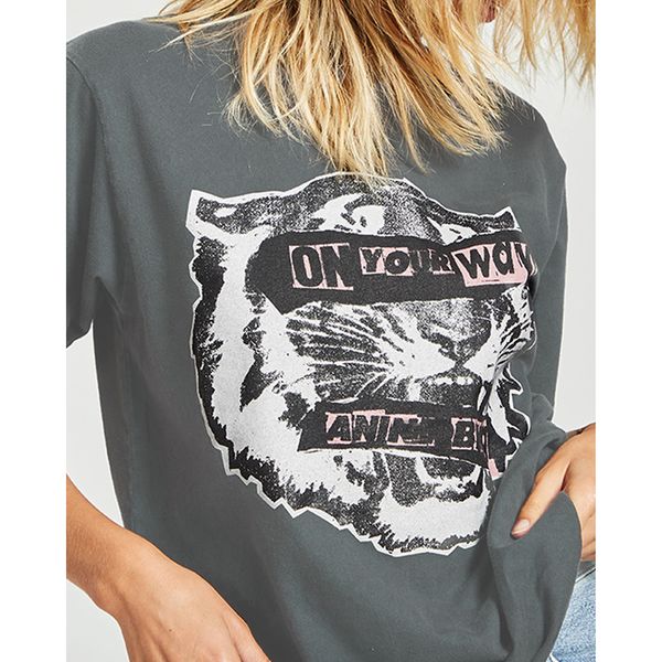 2021 new tiger head black graphic neutral tee women summer short sleeve o neck t shirt casual vintage hipster clothes creativity xunm, White
2021 new tiger head black graphic neutral tee women summer short sleeve o neck t shirt casual vintage hipster clothes creativity xunm, White