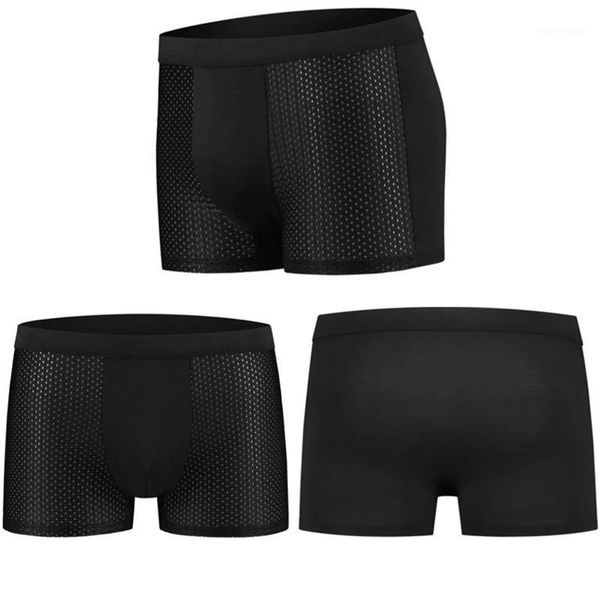 4pcs men's underwear boxers men's underwear boxers bamboo fiber mesh loose designer mens board shorts1, White;black
4pcs men's underwear boxers men's underwear boxers bamboo fiber mesh loose designer mens board shorts1, White;black