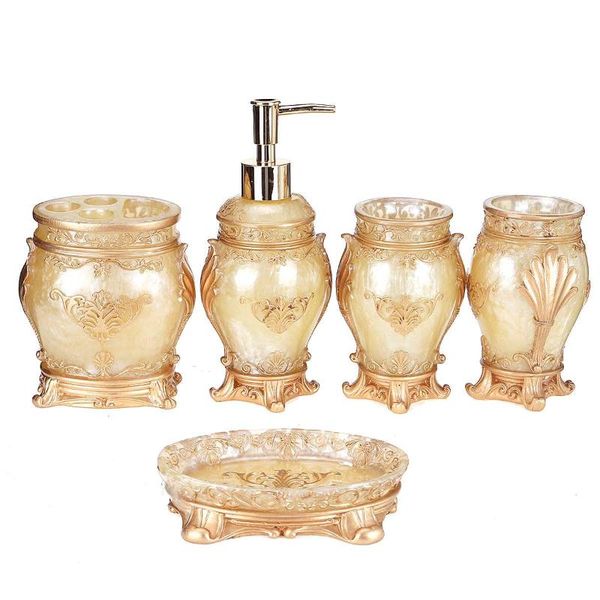 bath accessory set 5pcs resin bathroom accessories soap cup tumbler toothbrush dispenser holder box toothpaste toilet storage
bath accessory set 5pcs resin bathroom accessories soap cup tumbler toothbrush dispenser holder box toothpaste toilet storage