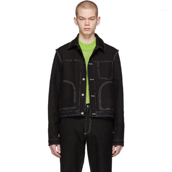 s-6xlmen's jacket slim short style contracted pressed white line new.1, Black;brown
s-6xlmen's jacket slim short style contracted pressed white line new.1, Black;brown