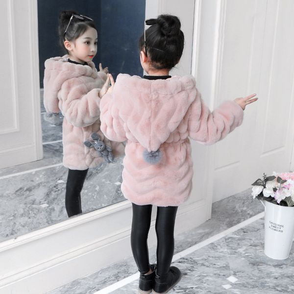 2020 winter cute hooded faux fur rabbit hooded children fluffy coat cartoon imitation rabbit fur grass thick jacket girls coat lj201120, Blue;gray
2020 winter cute hooded faux fur rabbit hooded children fluffy coat cartoon imitation rabbit fur grass thick jacket girls coat lj201120, Blue;gray
